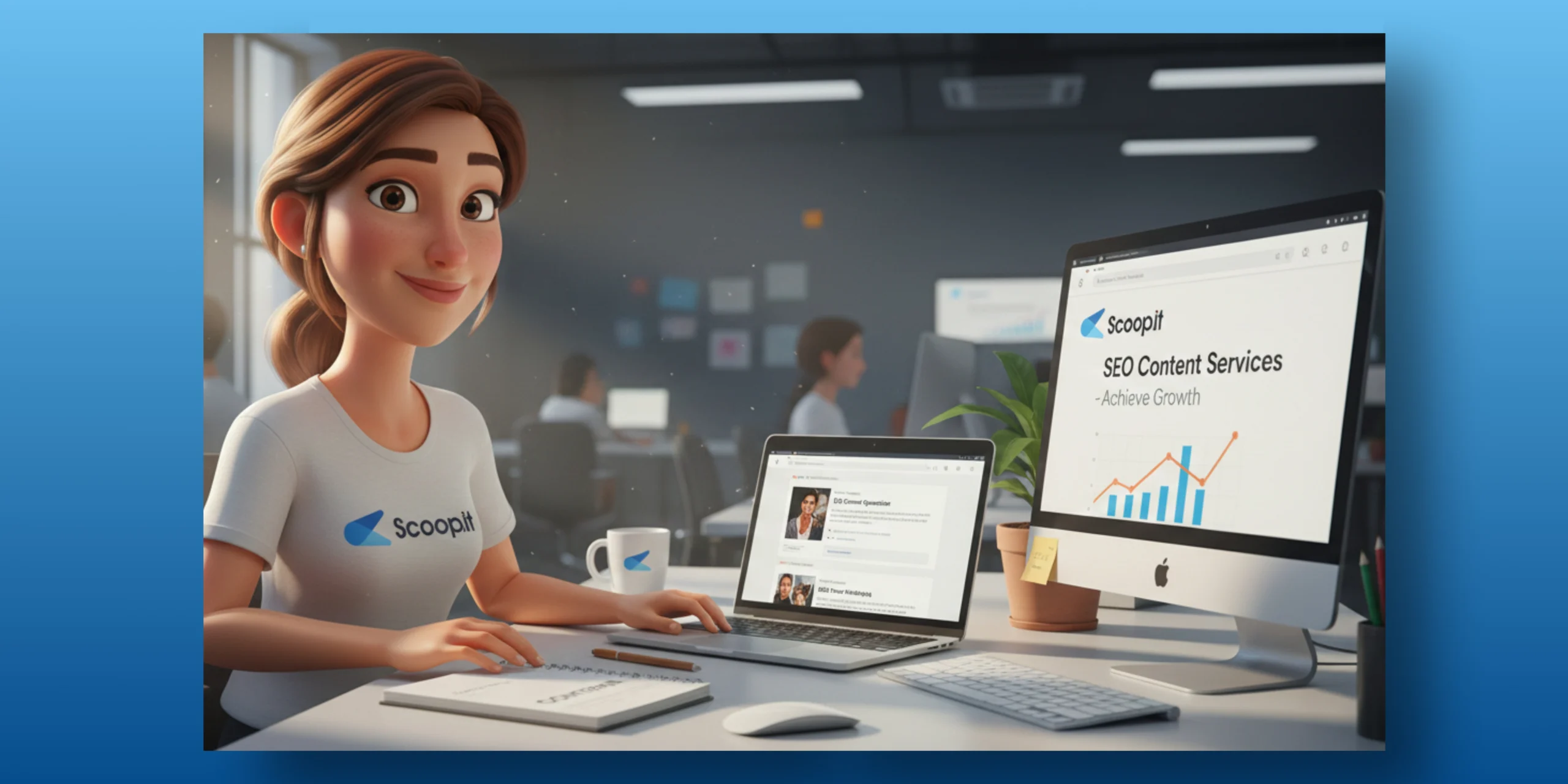 Scoopit SEO content services