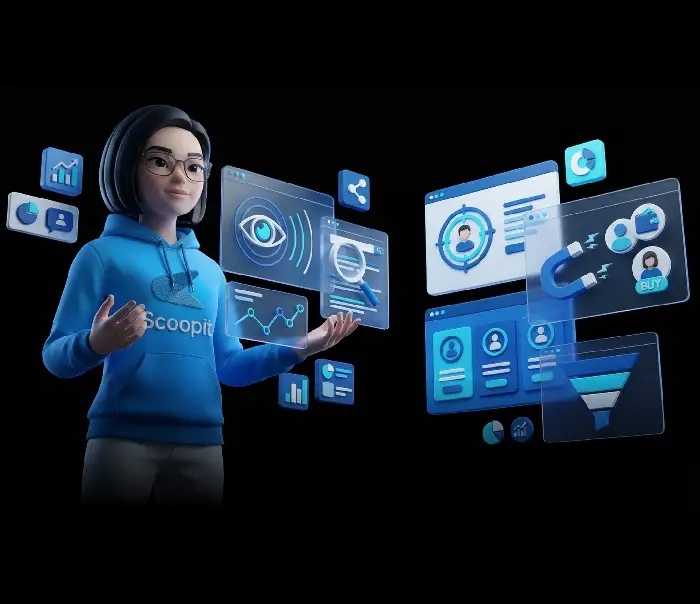 Scoopit Professional SEO services using analytics, technical optimization, and search performance monitoring.