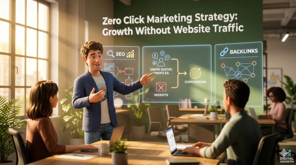 No Click Marketing Strategy: Growth Without Website Traffic